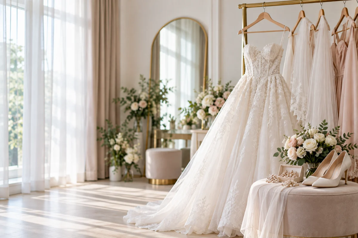 Chuẩn bị chụp ảnh cưới